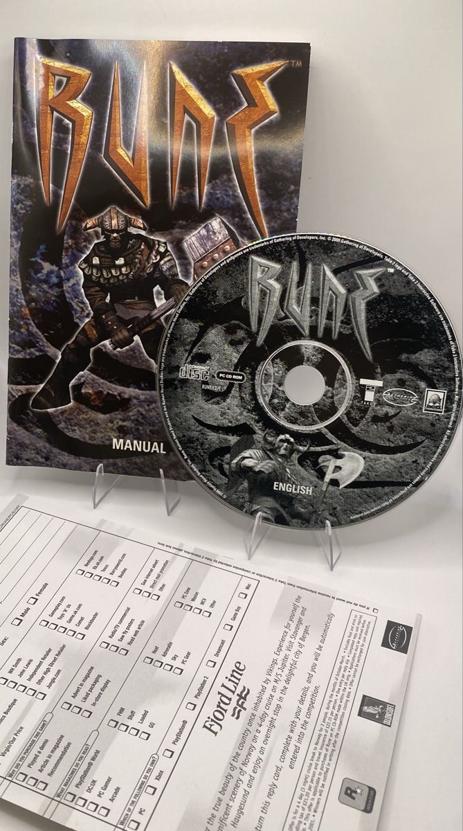 Giochi: Rune PC CD-ROM Komplett mit Manual Retro Wikinger Game – Usato da Kirchberg BE venduto da swiss_slab 2
