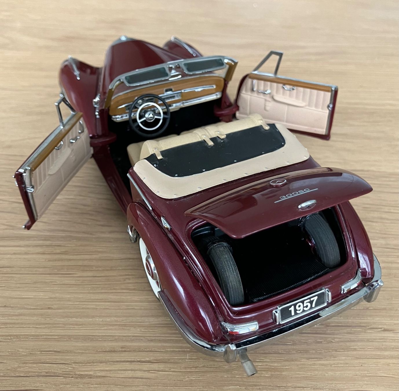 Franklin Mint Modellini d'auto: Mercedes Benz 300 SC Modell 1957 – Nuovo (secondo la descrizione) da Zürich venduto da Kue_Zuerich 9