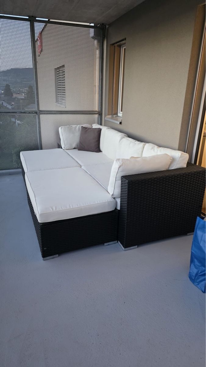 Viplounge Divani: Milano Balkon Lounge Set schwarz VIP Lounge – Usato da Reichenburg venduto da ibiza18 2