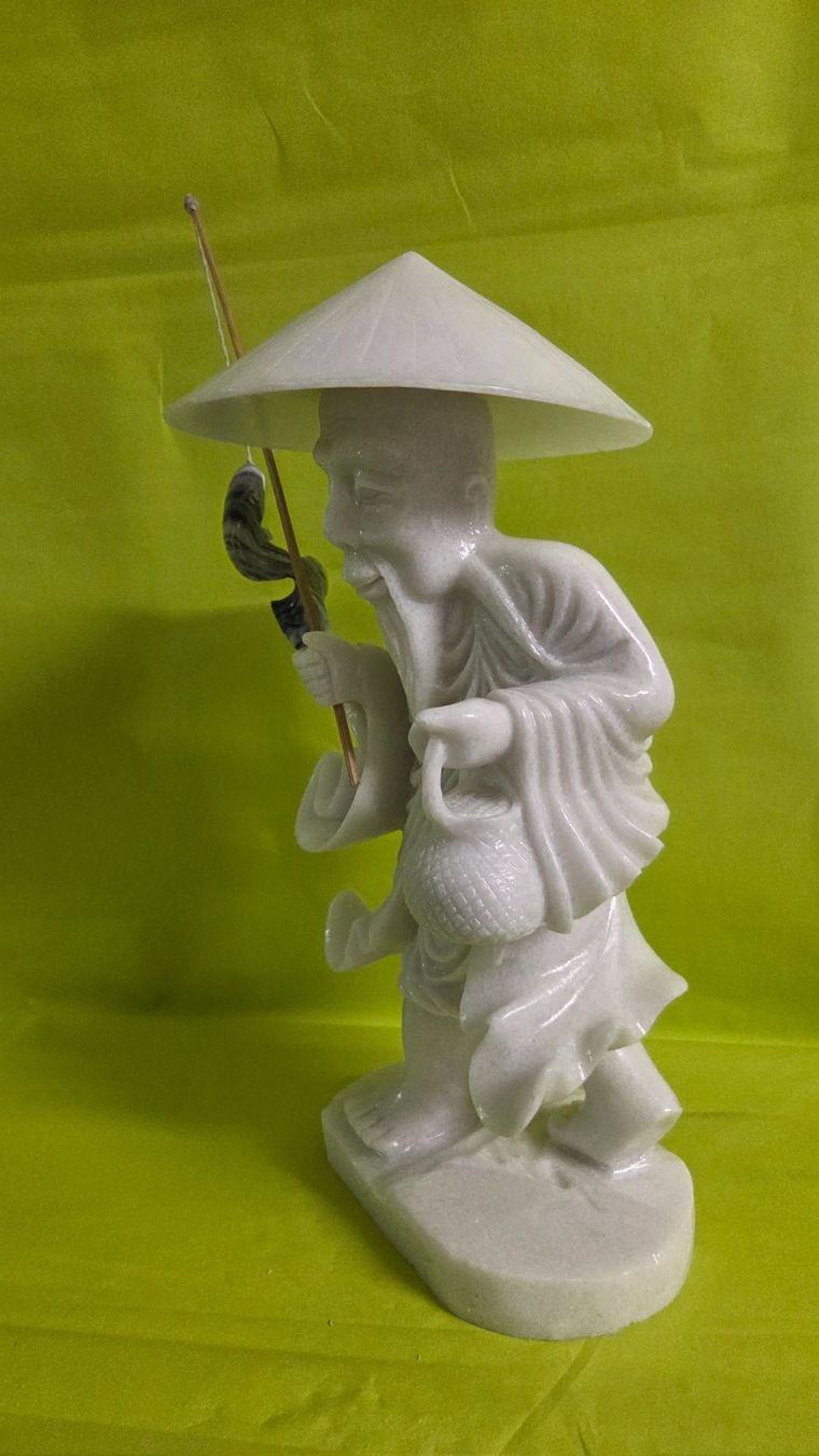 Sculture & Statue: Fischer aus Marmor 40cm – Nuovo (secondo la descrizione) da Roggliswil venduto da Mabelco 1