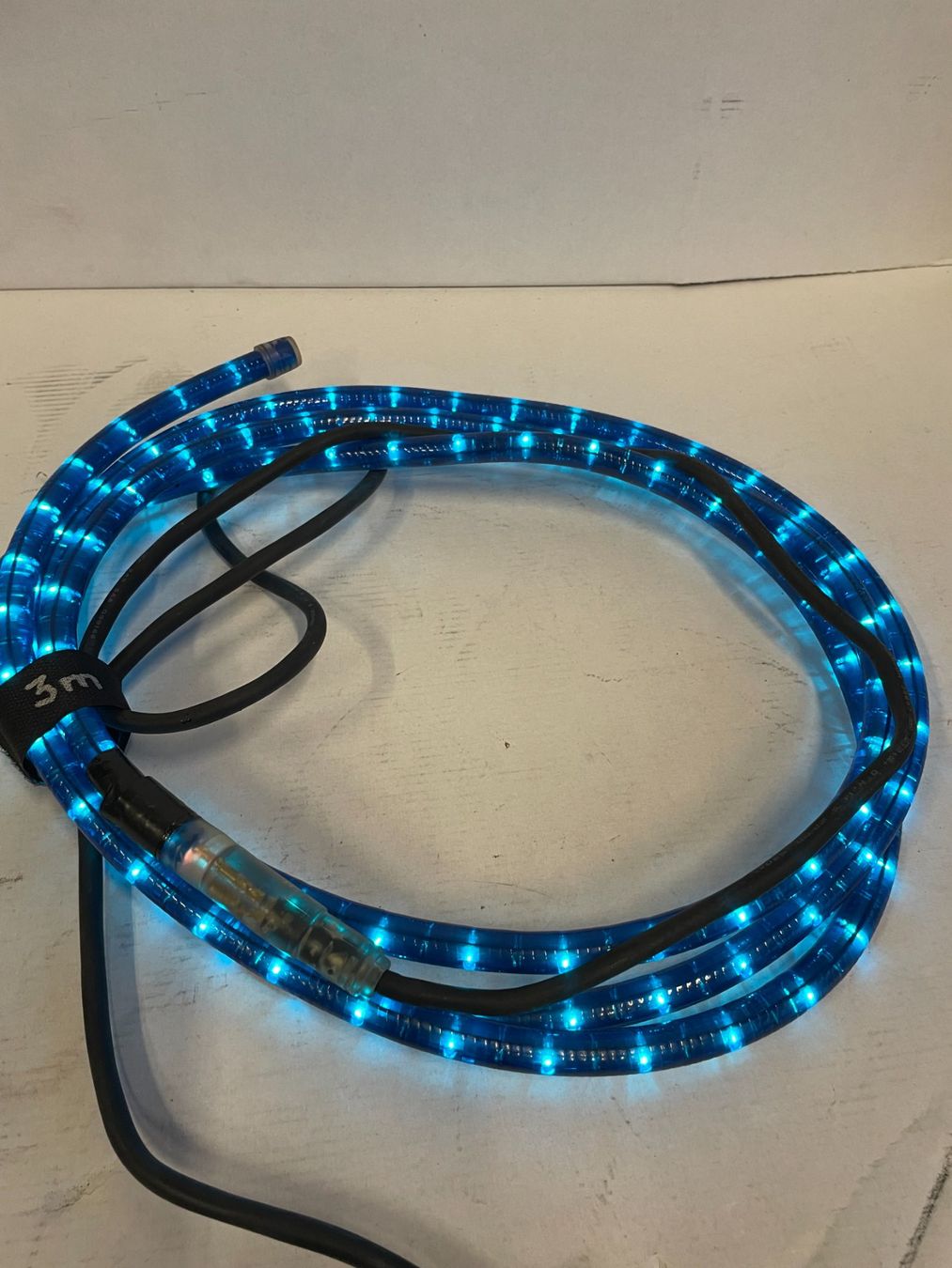 Ghirlande e barre luminose: RUBBERLIGHT  blau ca. 3m gebraucht   (A105) – Usato da Däniken SO venduto da Profog1 3