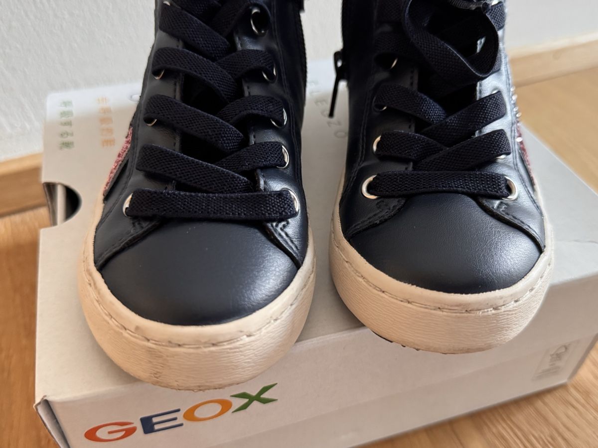 Geox Scarpe per ragazze: Geox Sneaker High Top 27 blue – Nuovo (secondo la descrizione) da Kilchberg ZH venduto da Gejuba 3