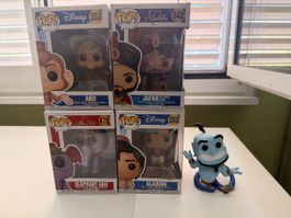 Funko Pop Disney Aladdin Figuren Set 