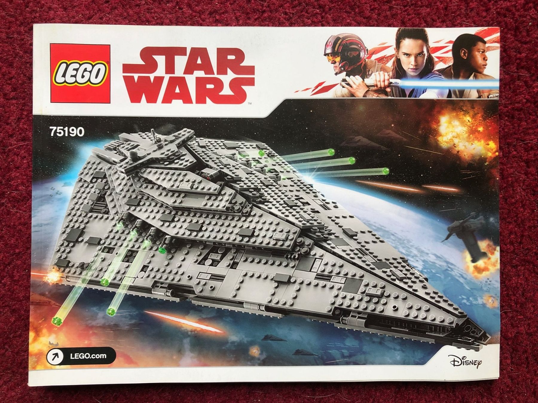Lego Kit di costruzioni: LEGO Star Wars First Order Star Destroyer - 75190 – Usato da Widen venduto da Himan 9