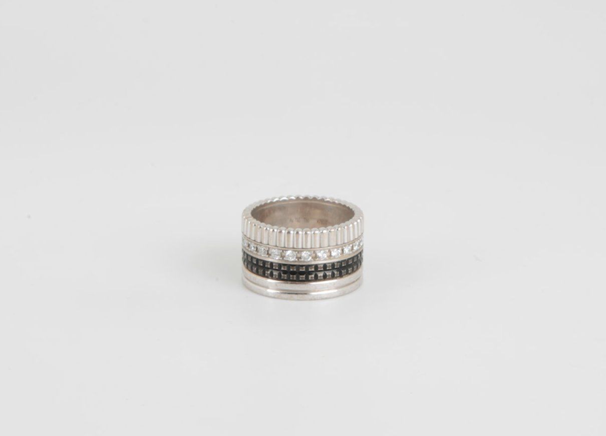 Boucheron Anelli: Bague Quatre Black Edition Boucheron – Usato da Delémont venduto da Le38.shop 1