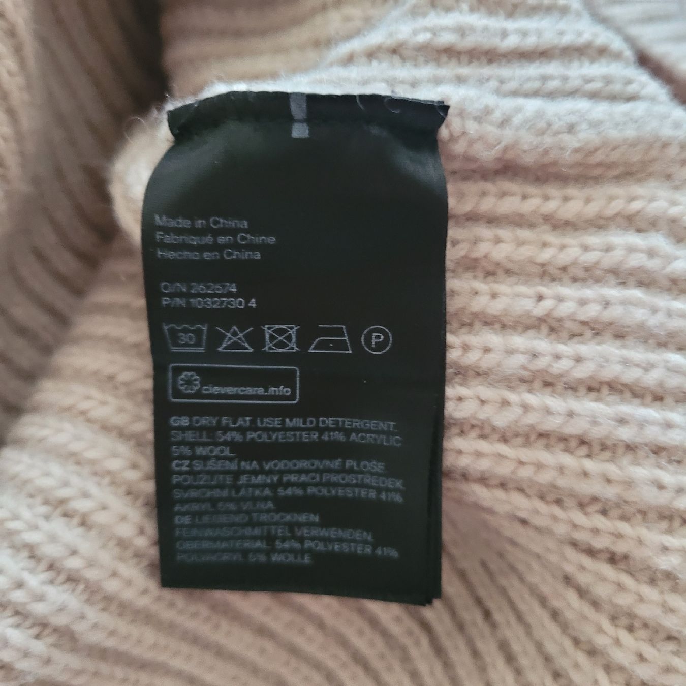 H&M Vestiti: H&M Robe pull en maille taille XS beige – Nuovo (secondo la descrizione) da Genève venduto da Tanaa_12 5