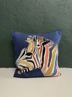 Coussin de décoration Zèbre Gobelin – Iosis Paris 