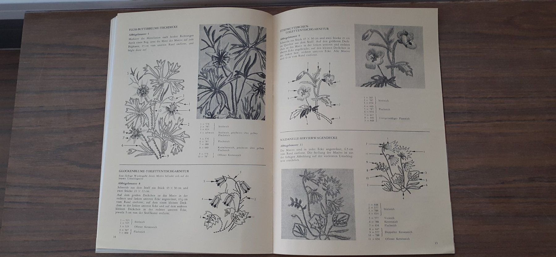 Zeitschriften & Magazine: Heft Handarbeiten Gestickte Blumen 1950er – Gebraucht aus Mörschwil von lindaswunderkiste 3