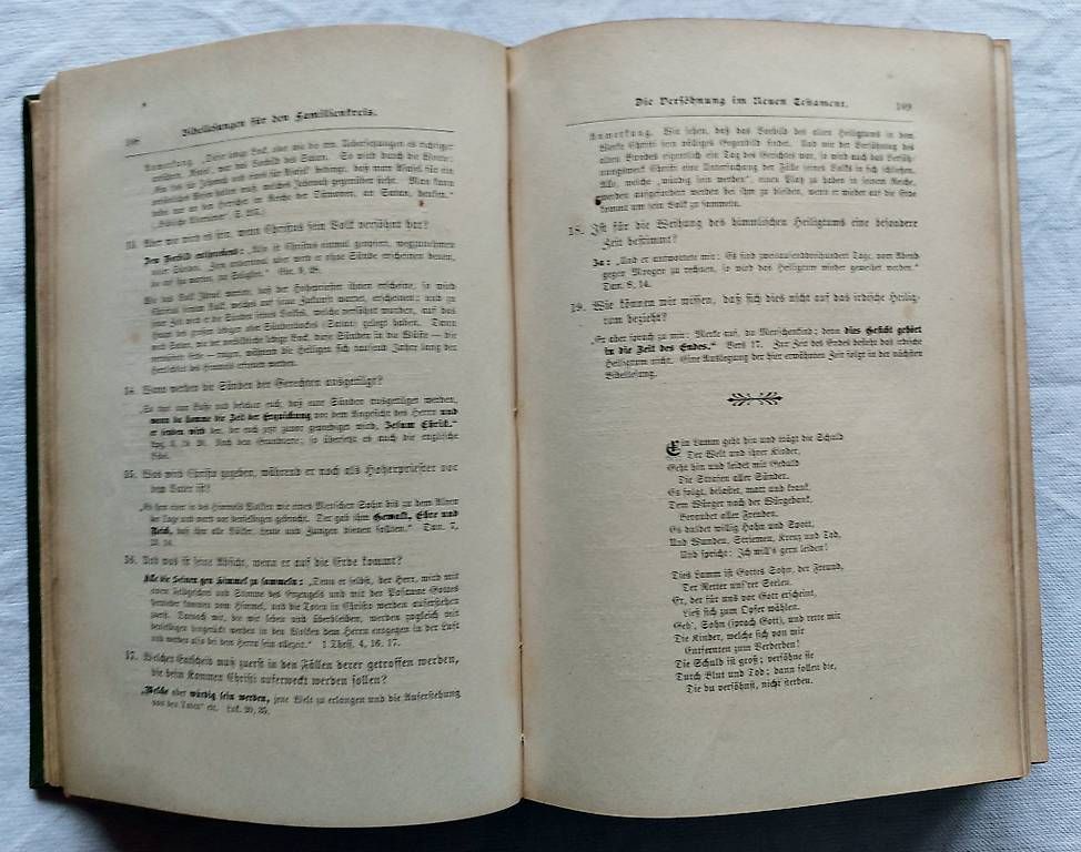 Bücher: Bibellesungen Jahr 1893 – Gebraucht aus Seuzach von Heinz7947 2
