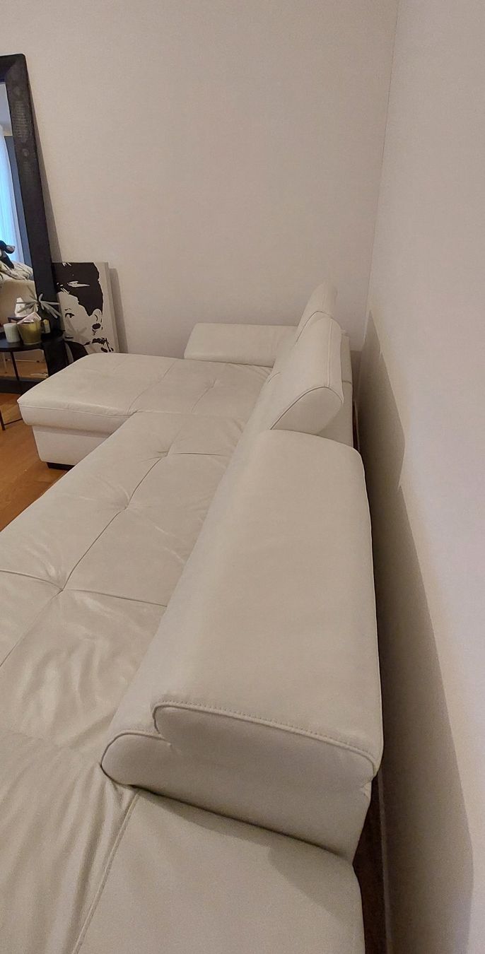 Sofas: Ecksofa Weiss Leder, gut erhalten – Gebraucht aus Winterthur von Nena1981 7