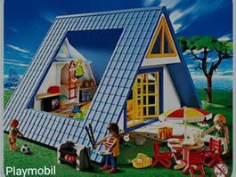 Playmobil Ferienhaus 3230, Babyzimmer 4286, Bällebad 5572