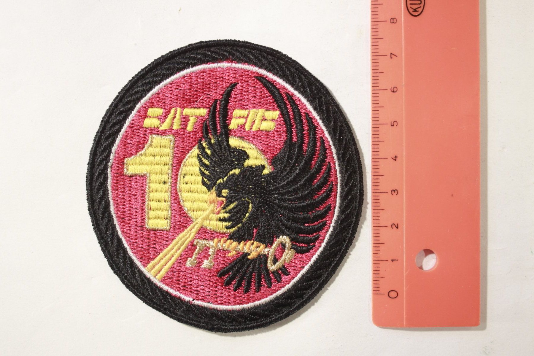 Schweizer Armee Plaketten & Abzeichen: 10 bat – Gebraucht aus La plaine von 762