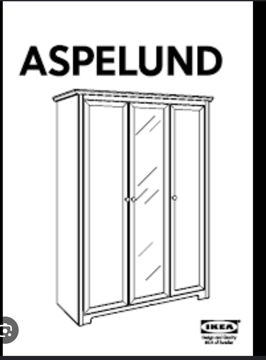 Ikea Armadi: Solid wood wardrobe, 3 doors, mirrors, good condition!59 – Usato da Zürich venduto da geevee02 4