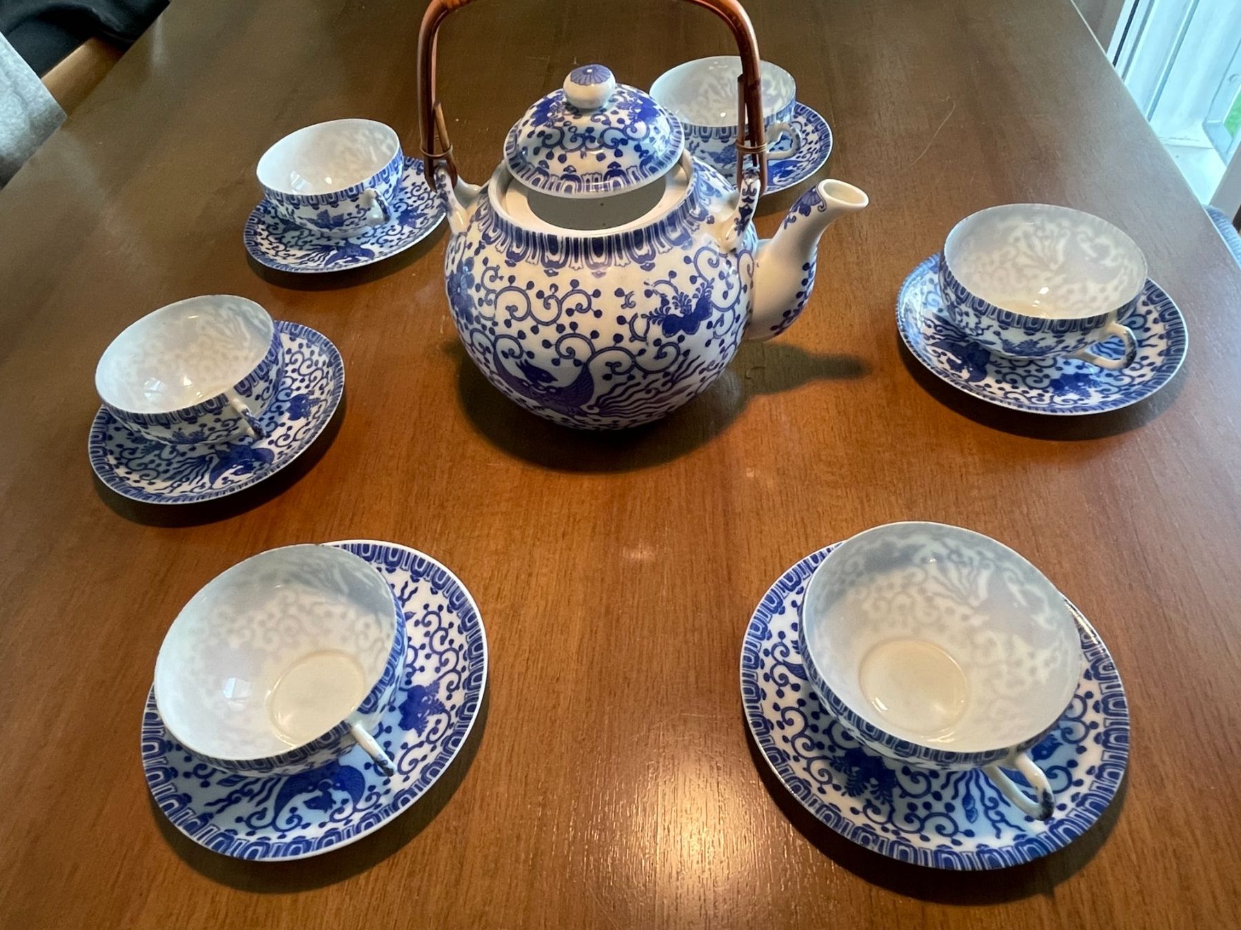 Teiere: Japanisches Teeservice mit 6 Tassen – Usato da Cham venduto da Florkas 1