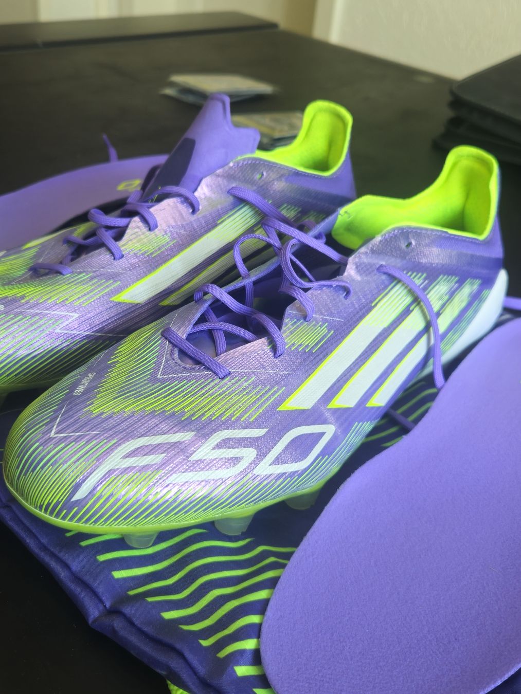 Adidas Scarpe da uomo: Adidas F50 Elite Purple Rush – Nuovo (secondo la descrizione) da Bern venduto da Michael-06 1