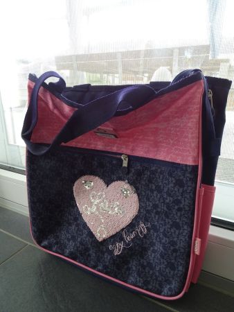 Sehr schöne Enso Handtasche mit Herz