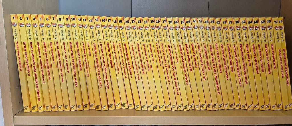 Livres: Collection de livres "Geronimo Stilton" – D'occasion à Plan-les-Ouates par Jamune