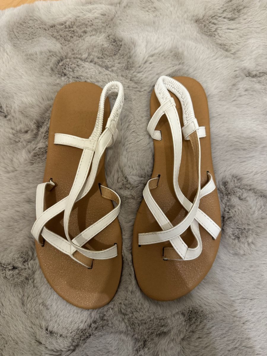 Scarpe da donna: Sandalen Damen weiss  – Nuovo (secondo la descrizione) da Marbach SG venduto da Rob_sta