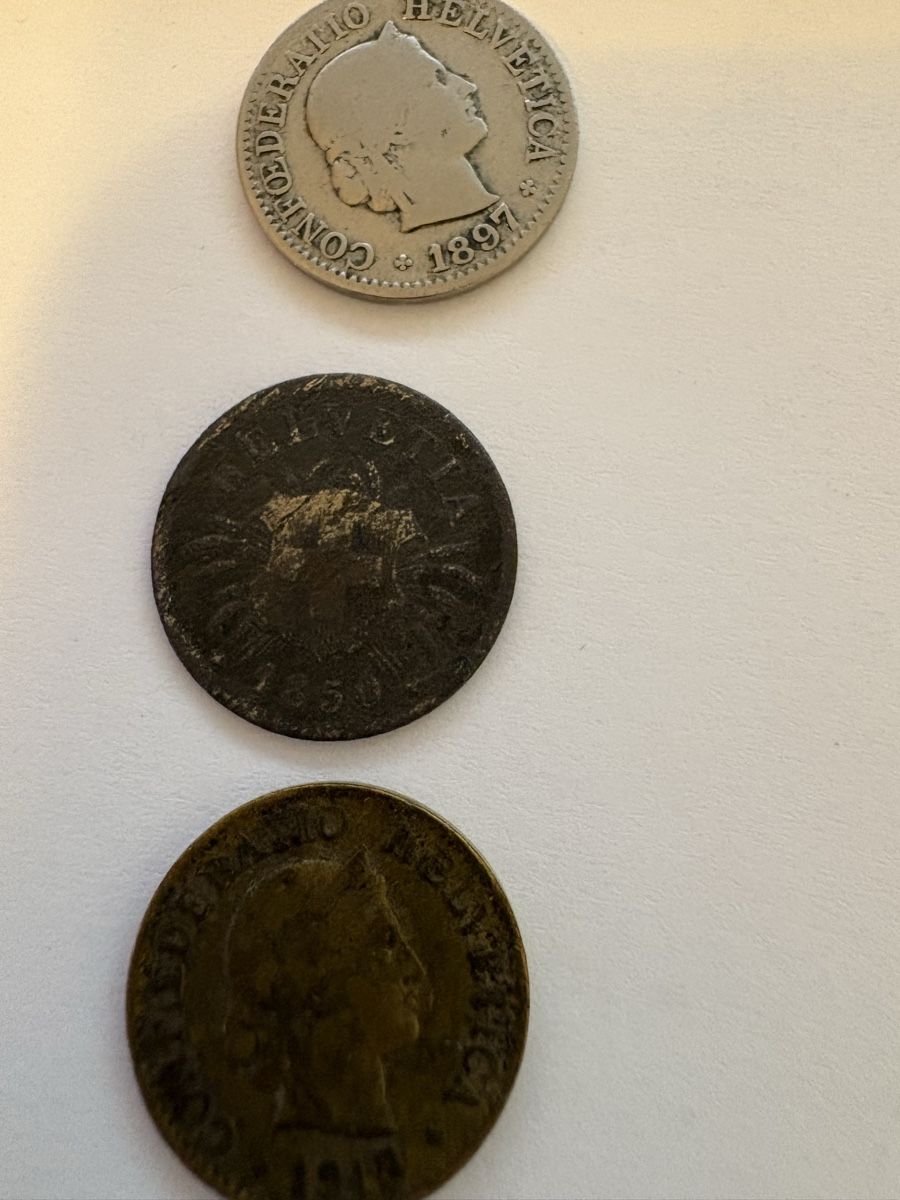Toutes les monnaies: 5.Rappen 1918 1850 1897 – D'occasion à Murten par Tzaugg 2