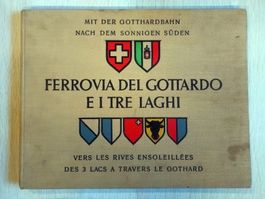 Livre Ferrovia del Gottardo et les 3 lacs 
