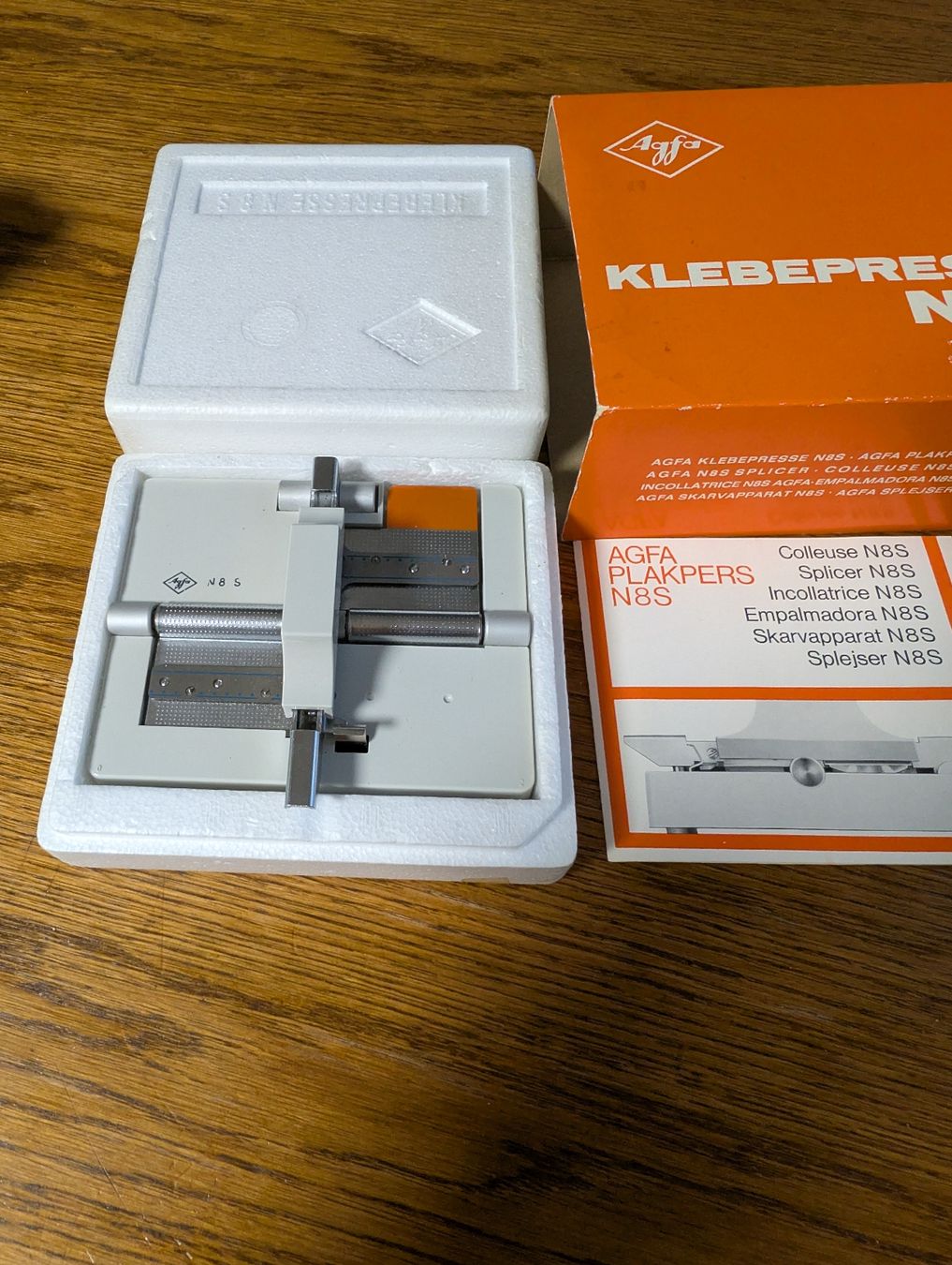 Agfa Fotocamera: AGFA Klippresse N8 S, mit Originalverpackung – Usato da Frauenfeld venduto da Momesz 4