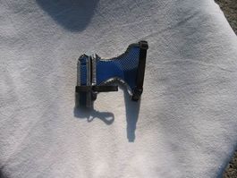Brustgeschirr Supersoft blau Gr.1