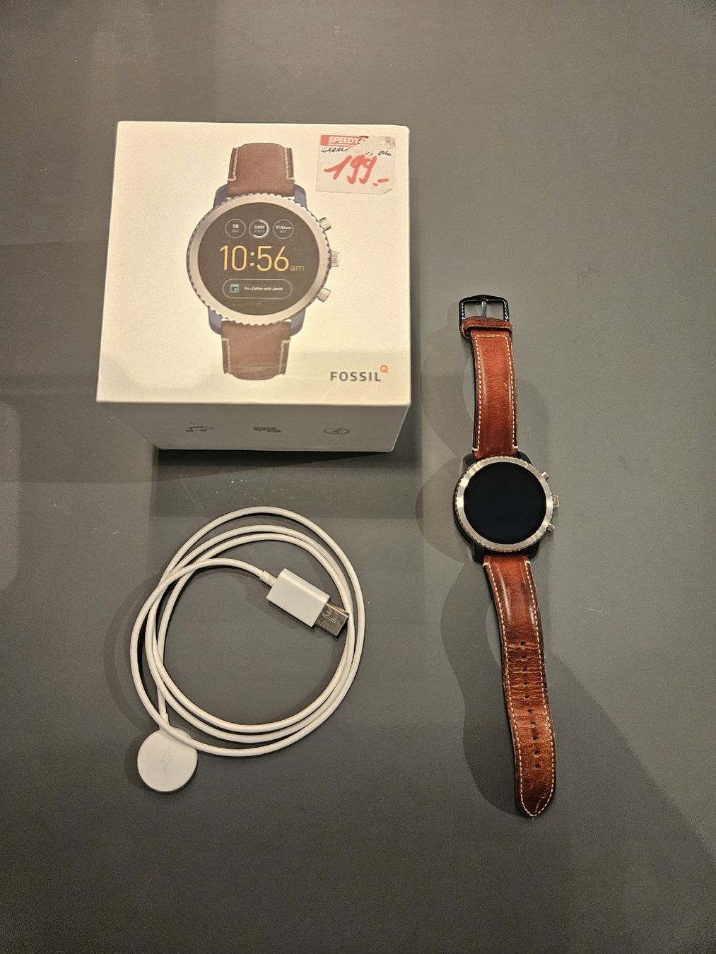 Fossil Smartwatch: Fossil Gen 3 Smartwatch Q Explorist – Usato da Konolfingen venduto da Lokidoky