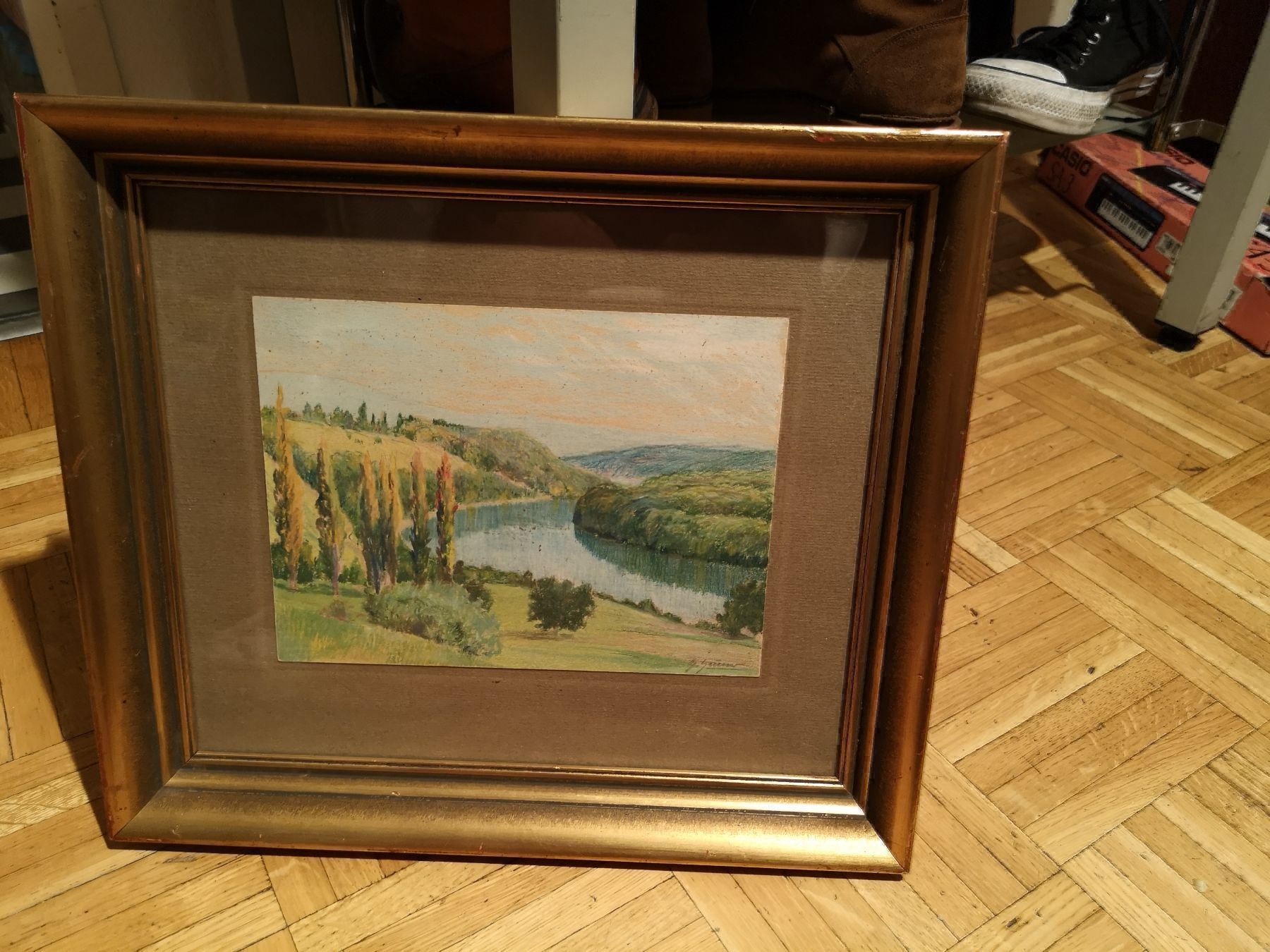 Gemälde: PAYSAGE SIGNÉ – Gebraucht aus Genève von Qanil77 4