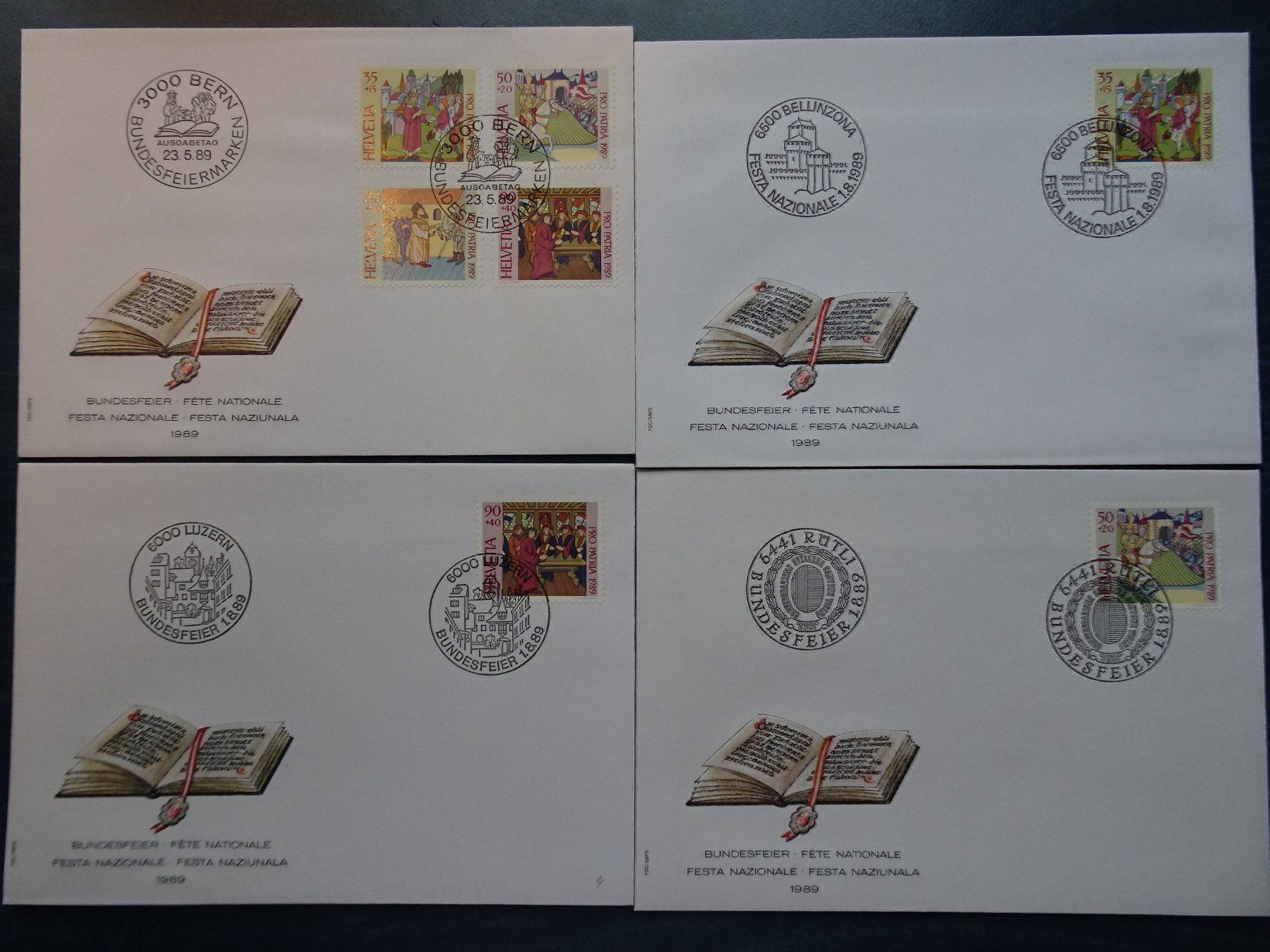 Alle Briefmarken: PP 1989 – Neu (gemäss Beschreibung) aus Aadorf von Chnorli-Furz