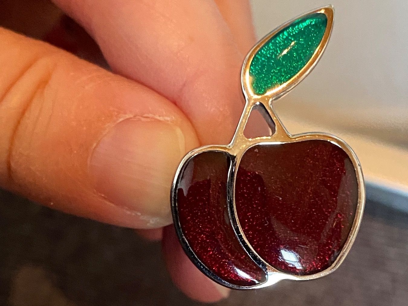 Swatch Anelli: swatch fructus cherry Ring Grösse 5 – Usato da Thun venduto da Lara1976
