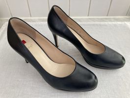Escarpins Högl cuir noir, taille 41, élégants et confortable