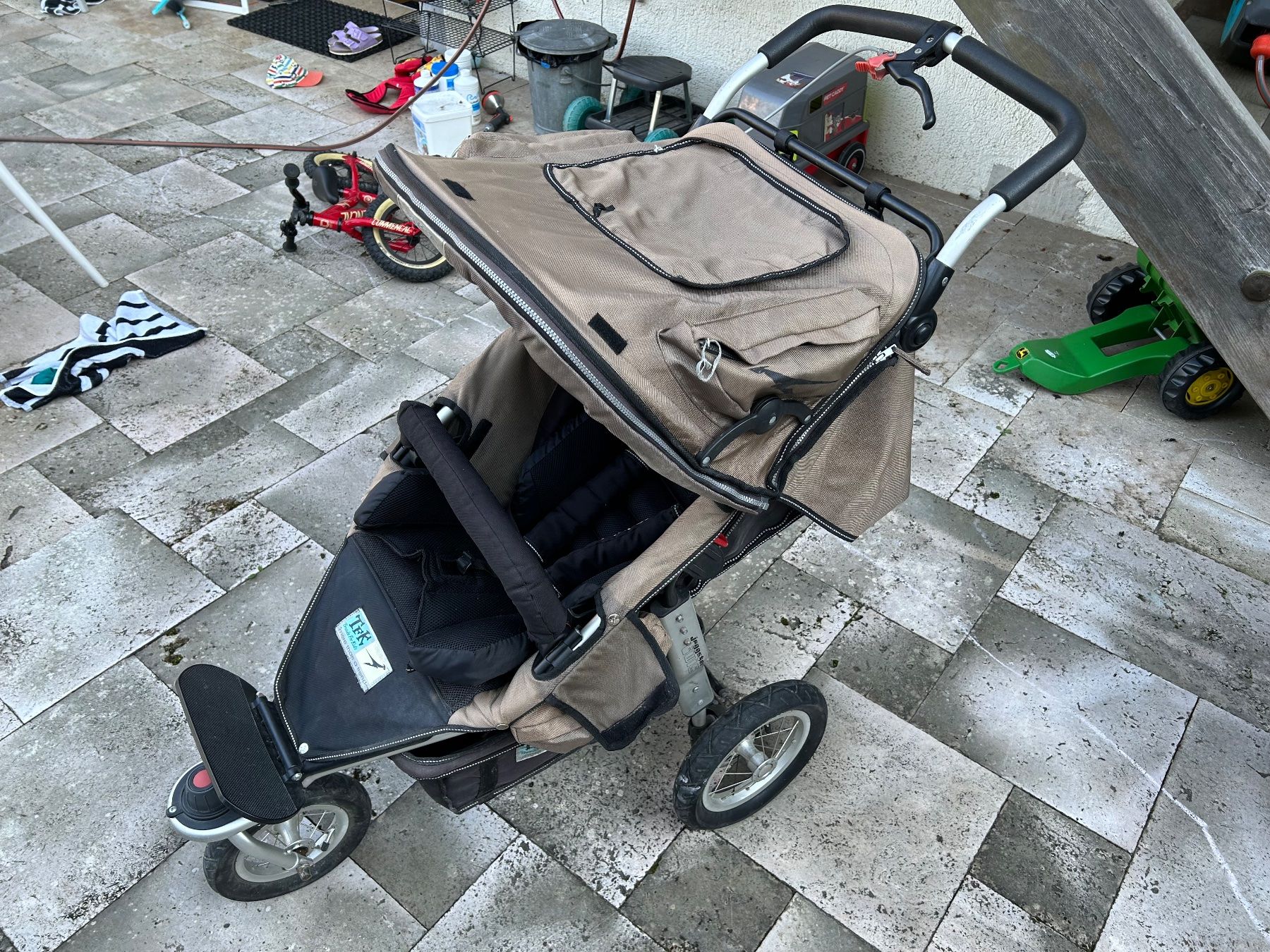 TFK Kinderwagen: TFK Buggy Kinderwagen mit Babywanne – Gebraucht aus Jonen von  1