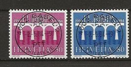 1984  EUROPA,  lose Serie Vollstempel Ersttag