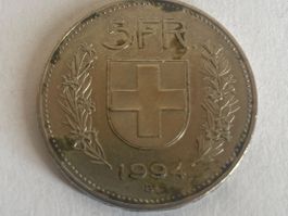 Pièce de 5 francs 1994