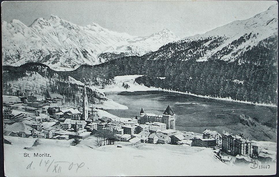 Ansichtskarten: ST. MORITZ – Gebraucht aus Jona von philajona