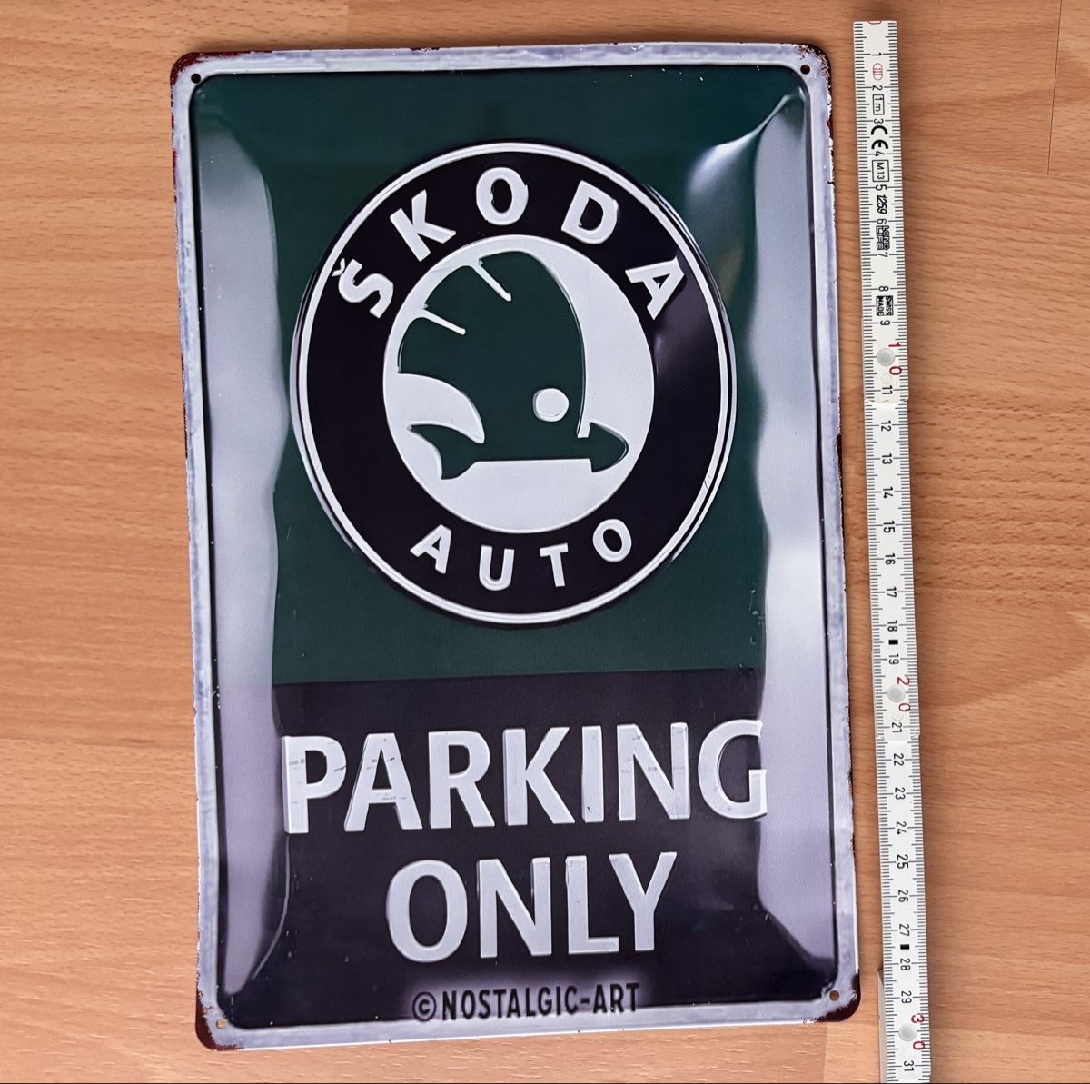 Tutte le decorazioni: Blechschild Skoda Auto Parking Only Retro neu – Usato da Embrach venduto da BGLD7210 2
