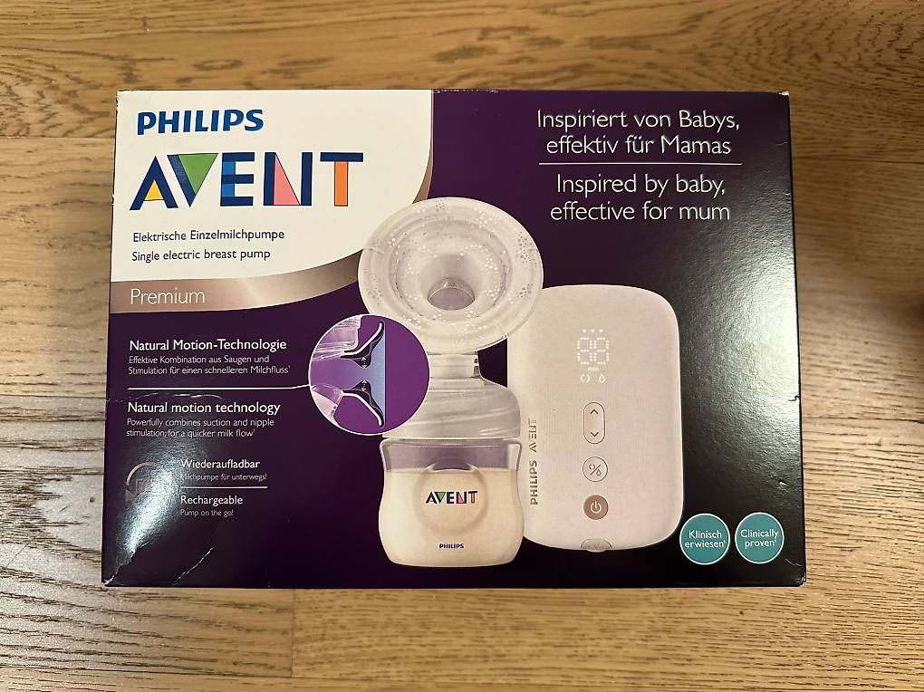 Philips Stillzubehör: NEUE Philips Avent Milchpumpe – Neu und originalverpackt aus Zürich von kat_2xvk