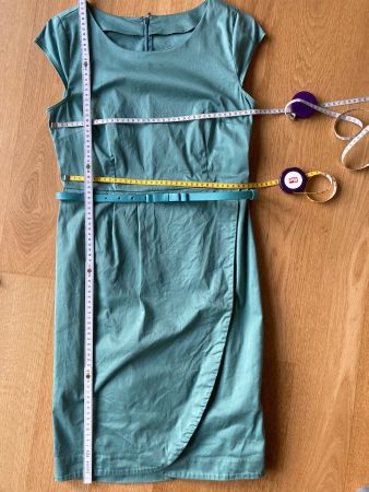 Sommer Kleid jade/grün Gr.36 Baumwolle