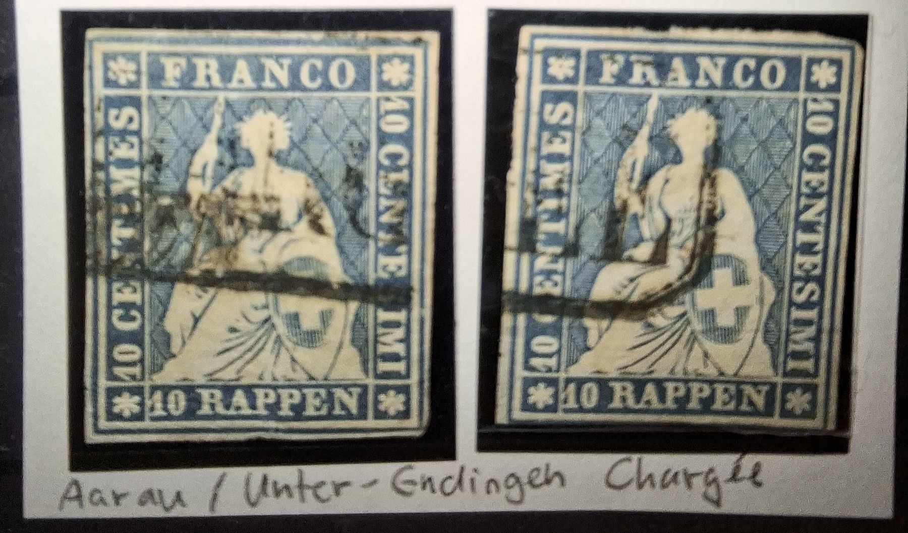 Tutti i francobolli: Strubel / Unter - Endingeh Chargée – Usato da Balgach venduto da SIMEON27 1