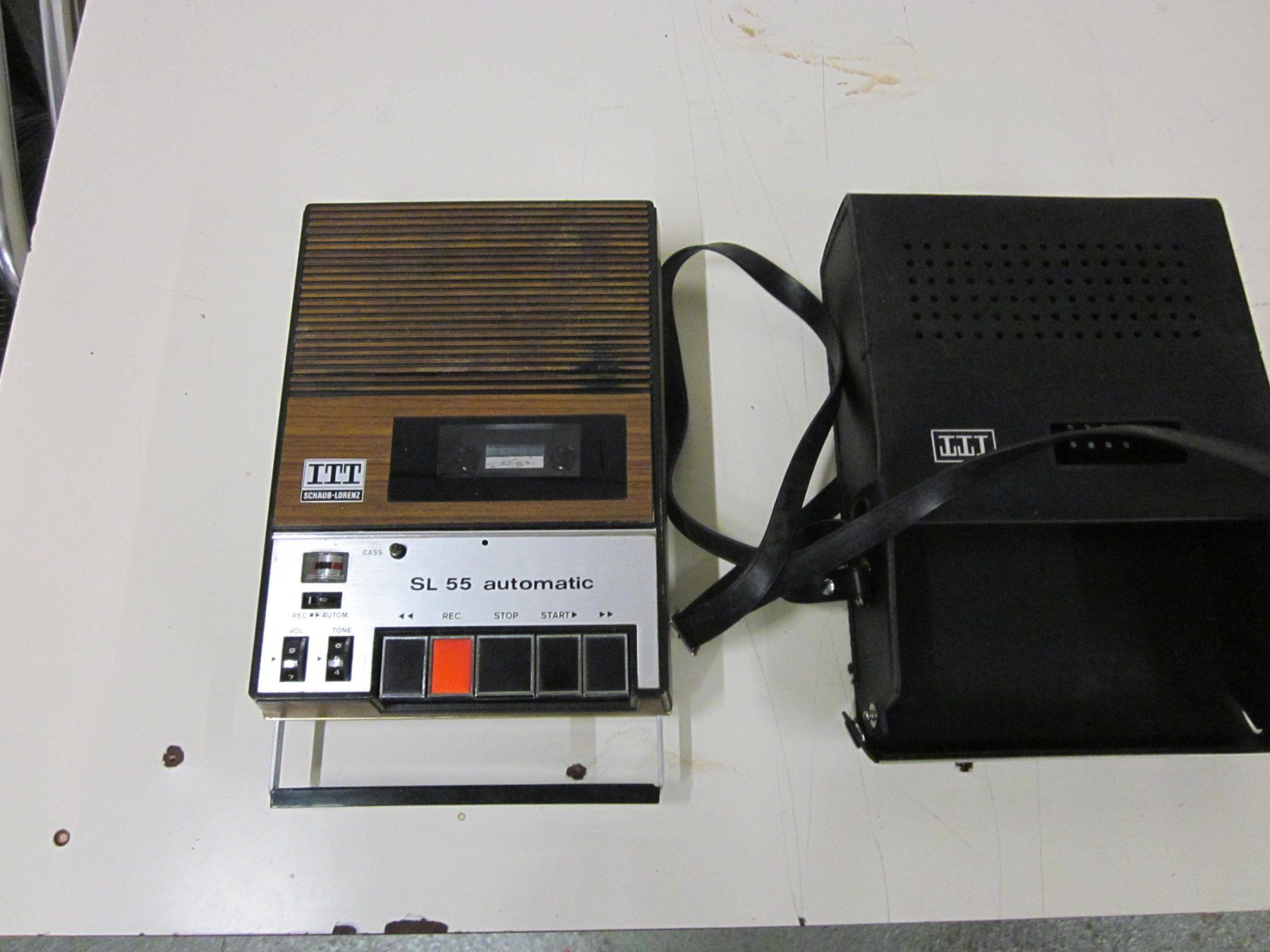 Aufnahmegeräte: SCHAUB LORENZ ITT SL 55 Automatic Lecteur Cassette – Defekt aus Grand-lancy von kohler333