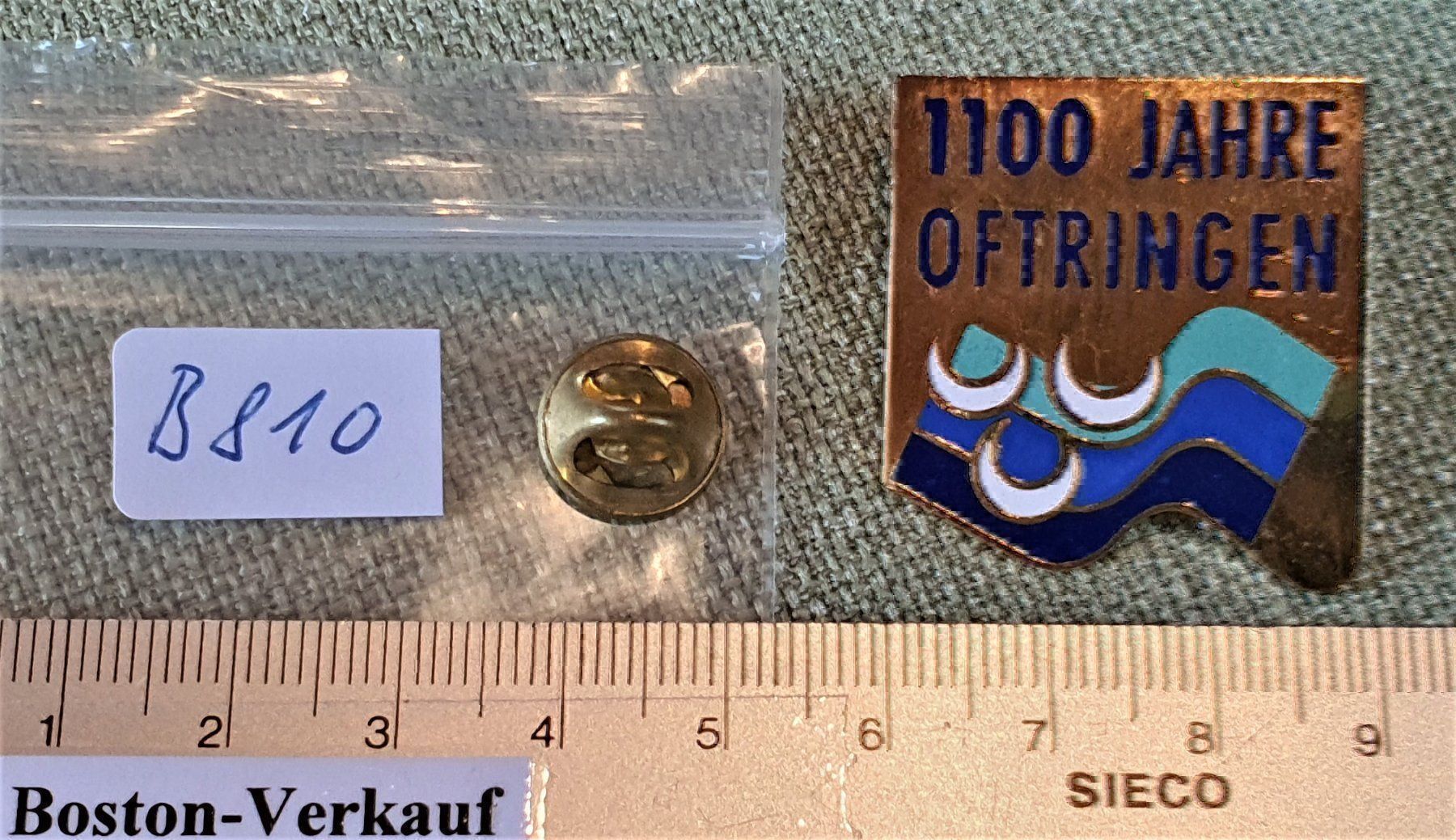 Medaillen: B810 - Pin 1100 Jahre Oftringen Schweiz – Gebraucht aus Reinach BL von Boston-Verkauf 3
