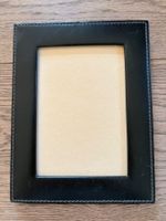 Fotorahmen Leder schwarz