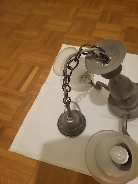 Lampadari & plafoniere: Lustre en étain – Usato da Bussigny venduto da DOC1030 2