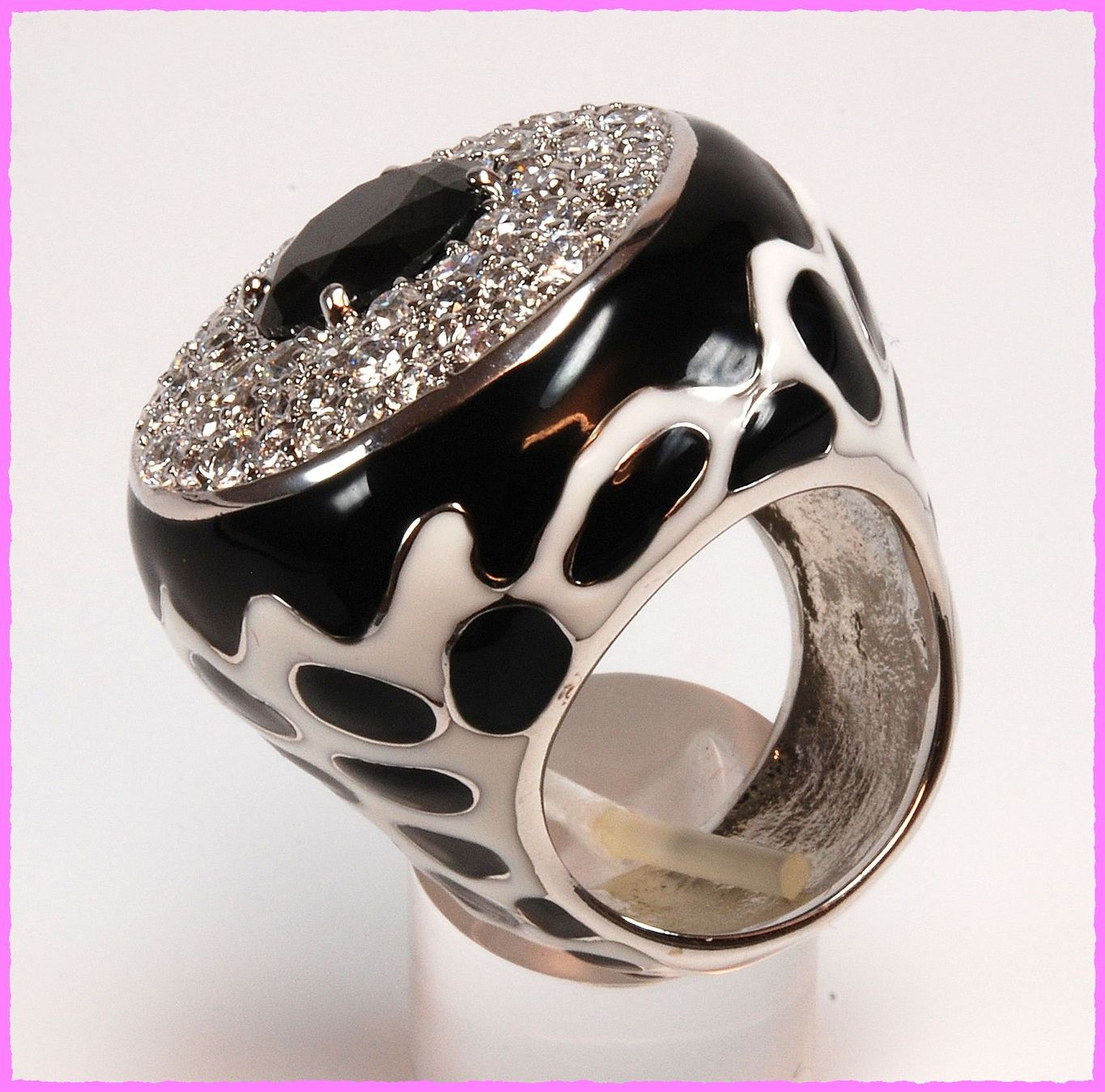 Anelli: Wow, grosser Ring mit Zirkonia – Nuovo e nell'imballaggio originale da Oberglatt ZH venduto da Diamond-Girl 3