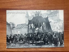 AK  1906 wIEDIKON vOLKSSCHAUSPIEL  (G3030)