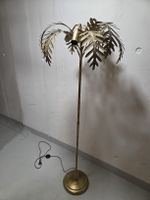Stehlampe Palme gold