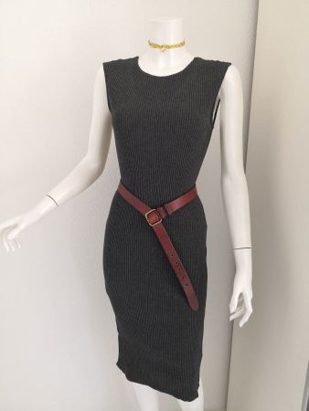 🤩MANGO KLEID DUNKELGRAU GERILLT NEU & GUCCI P.