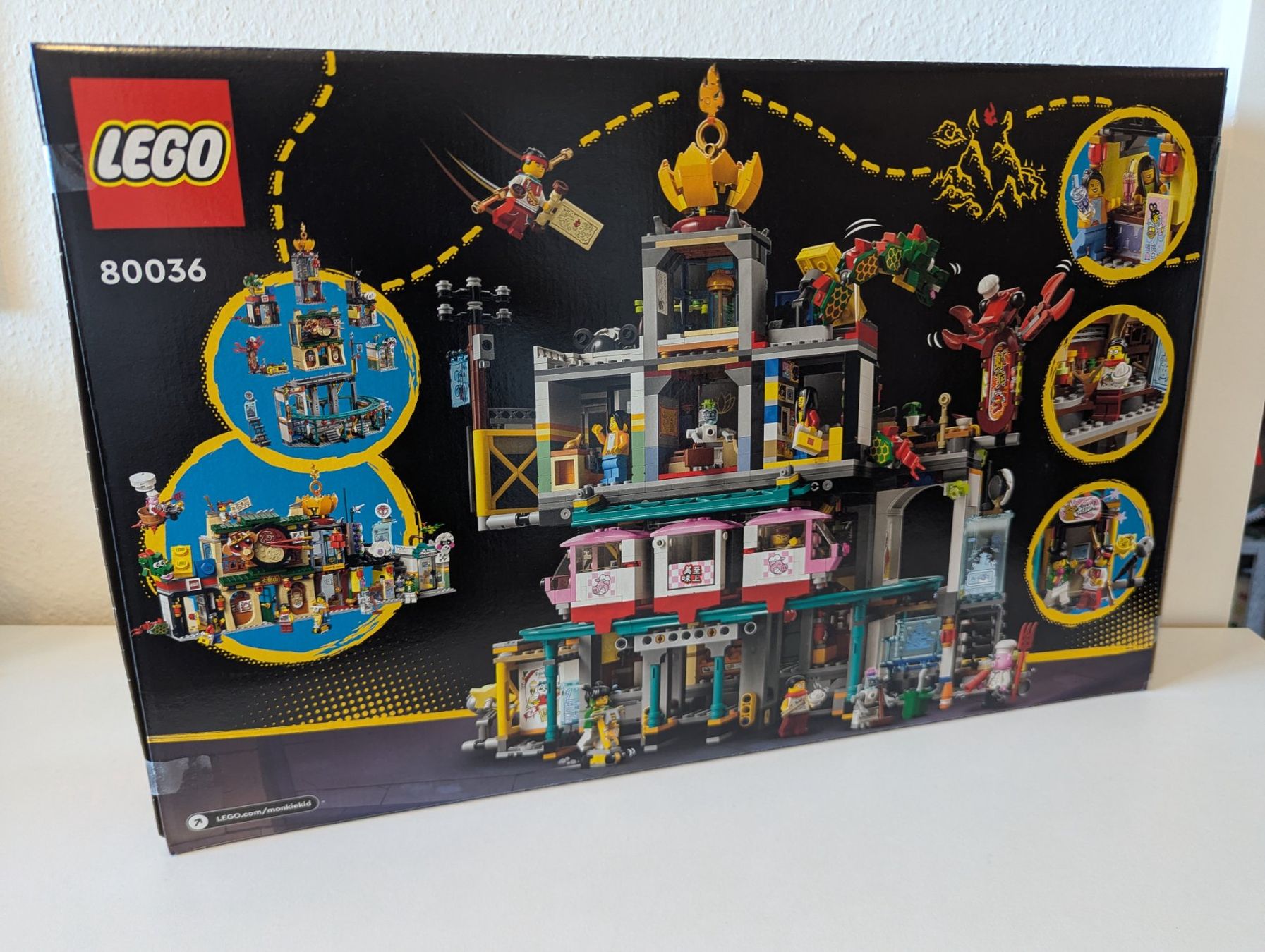 LEGO 80036 Monkie Kid: Die Stadt der Laternen, neu! (Neu und ...