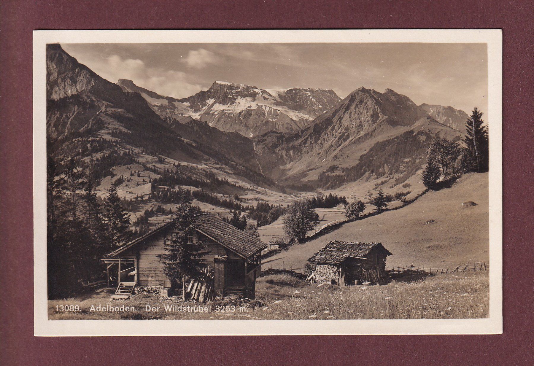 Cartes postales: ADELBODEN - Wildstrubel – D'occasion à Pully par nicecards