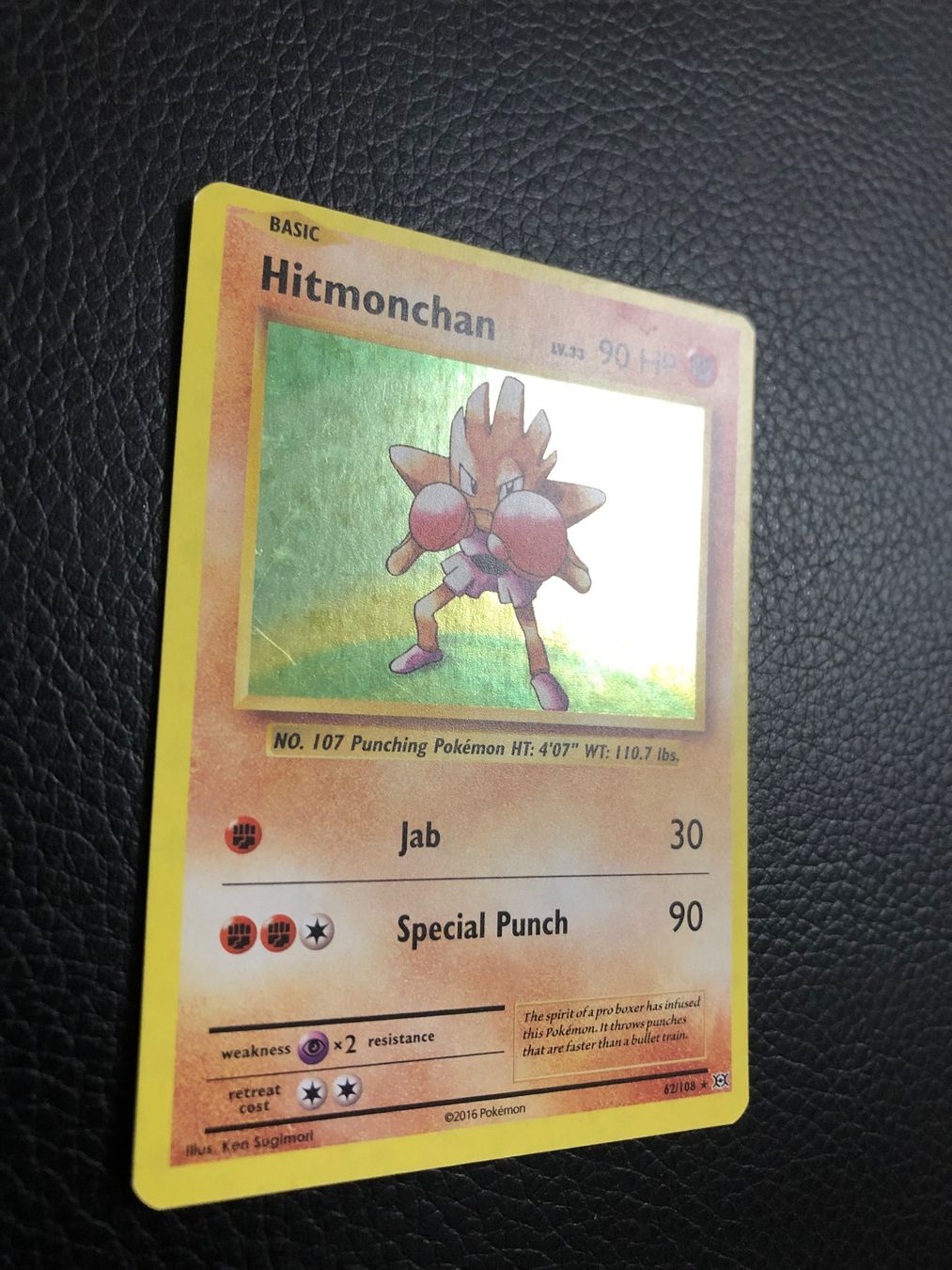Pokémon Carte collezionabili: XY Evolutions Hitmonchan holo 62/108 Ab 1 – Usato da Paradiso venduto da Pkmn10 1